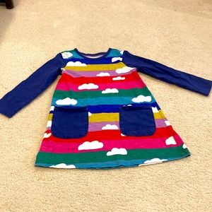 Mini Boden size 6-7 dress with pockets.